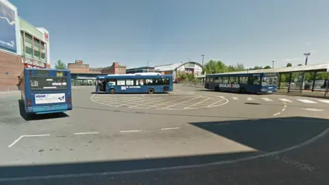 Google Bus station