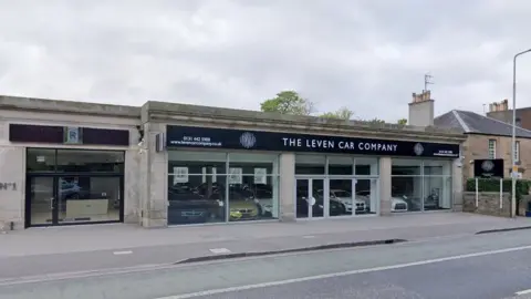 Getty Images Leven Car Company showroom in Edinburgh
