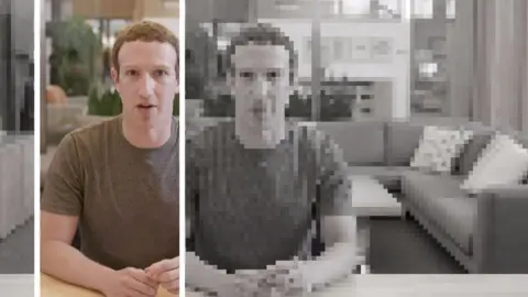 Facebook / BBC Mark Zuckerberg