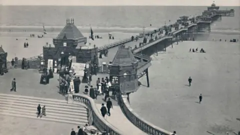 Getty Images Skegness pier during the Victorian era