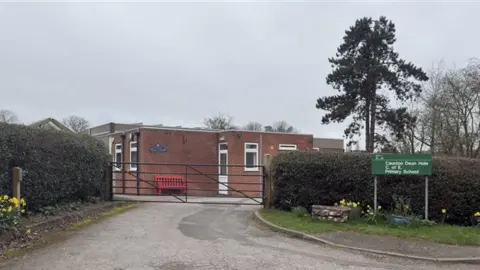 BBC Dean Hole CofE Primary School a one-storey brick building