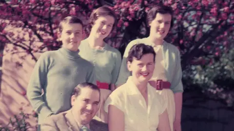 McKay family The McKays and their three children in Australia