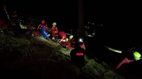 Dundonnell MRT Fyrish rescue