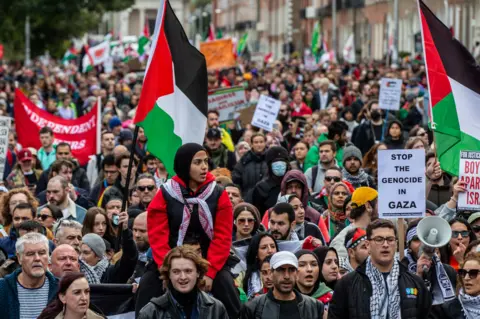 PA Pro-Palestine rally Dublin
