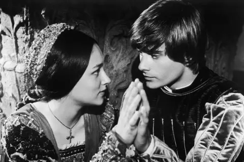 Getty Images Olivia Hussey and Leonard Whiting, the stars of 1968's Romeo and Juliet