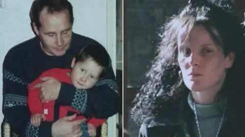 PA Trevor Harvey with Rikki Neave, and Ruth Neave