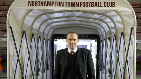 Rex Features Northampton chairman Kelvin Thomas took over the club in 2015