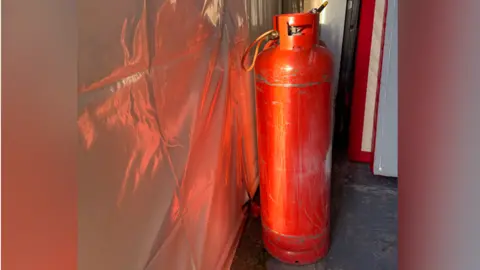 Toni Clark gas cylinder