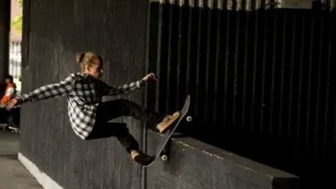 Jarrad Thomas some skateboarders