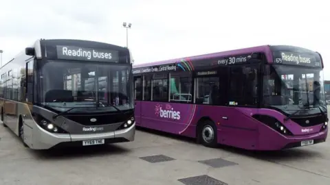 Reading Buses Two buses