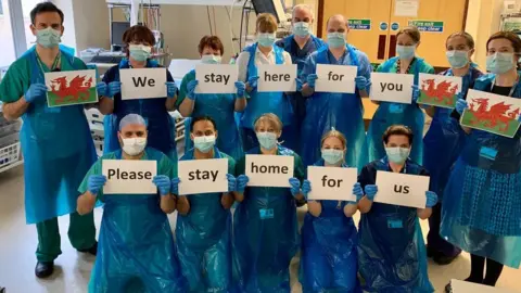 Nerys Conway The message is clear from staff at Royal Glamorgan