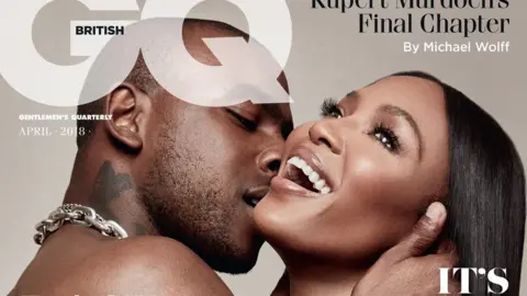 GQ Naomi Campbell and Skepta GQ cover