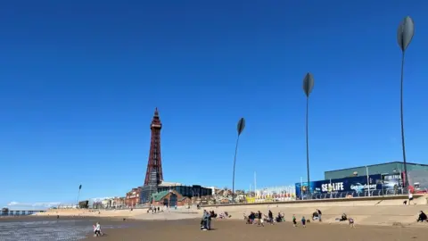 Dave Nelson Blackpool beach and tower