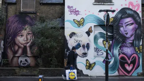 Getty Images Croydon street art