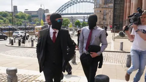 Owen Humphreys Daniel Graham, left, and Adam Carruthers, right