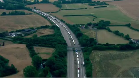 Tailbacks in Kent