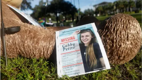 Getty Images Missing person poster for Gabby Petito