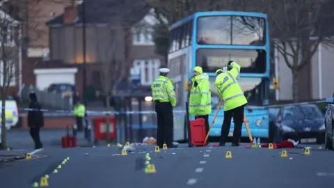 PA The scene of the crash