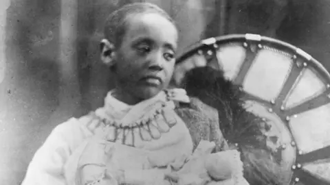 A picture of Prince Alemayehu from Ethiopia