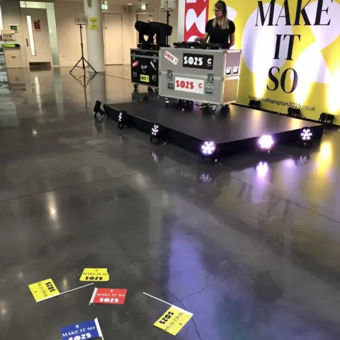 BBC Abandoned flags and empty dancefloor following failed city of culture bid in Southampton