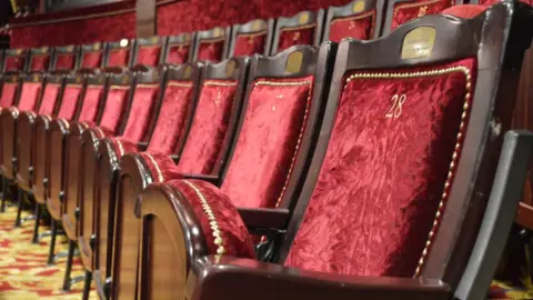 BBC Theatre seats