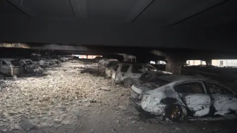 Merseyside Fire and Rescue Service Vehicles destroyed by fire