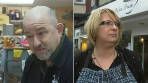 BBC Julian Sawyer and Jen Sadler