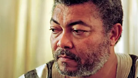 AFP Jerry Rawlings in 2001