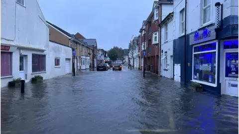 LDRS A flooded street