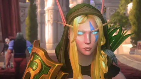 Image of a character from the World of Warcraft game