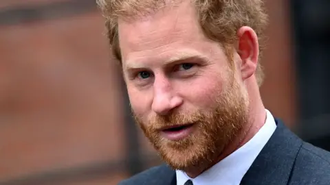 EPA Prince Harry at the High Court in London on 30 March 2023