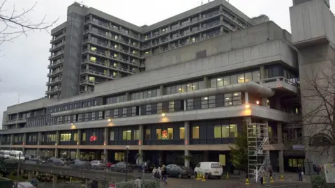 The Royal Free Hospital in Hampstead