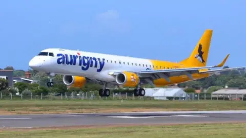 BBC Aurigny airplane