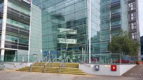 Jason Noble/LDRS Endeavour House headquarters of Mid Suffolk District Council