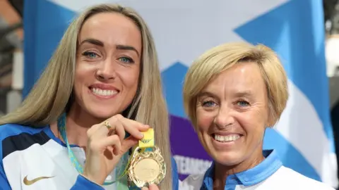 PA Media Eilish McColgan and Liz McColgan
