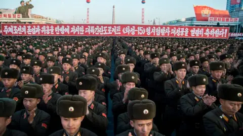 Getty Images North Korea army