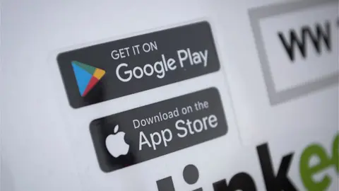 Getty Images Google Play logo