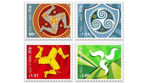 IOMPO Four new Isle of Man stamps