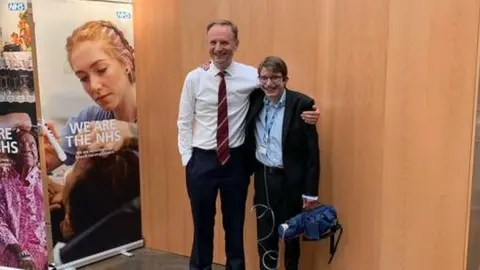 Tara Fajaysian Simon Stevens and Karl Butler