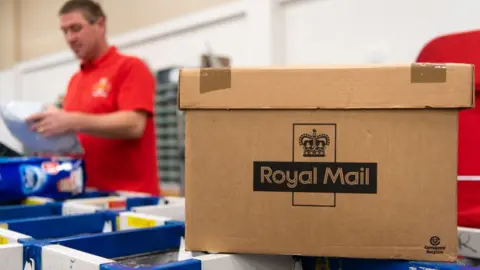 Getty Images Royal Mail worker