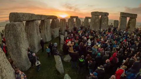 Getty Images Dawn at Stonehenge