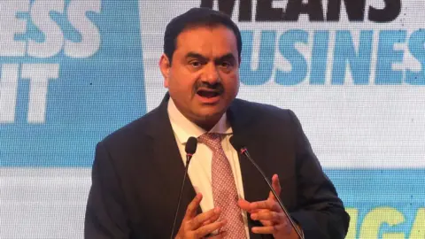 Reuters Indian billionaire Gautam Adani.