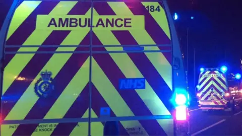 West Midlands Ambulance Service Ambulances