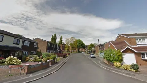 Google St Thomas Close, Walsall