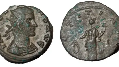 British Museum  Roman coin hoard, Huntingdon, found 2018