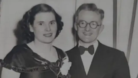 Anita Downey Anita Downey's parents in the 1950s