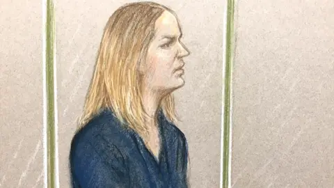 Julia Quenzler/BBC Lucy Letby court sketch