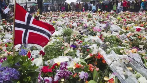 Reuters Memorials to victims of terror attack