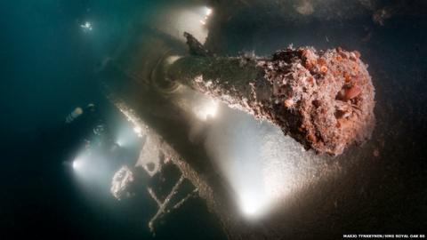 German Wwi Wreck Scharnhorst Discovered Off Falklands - Bbc News