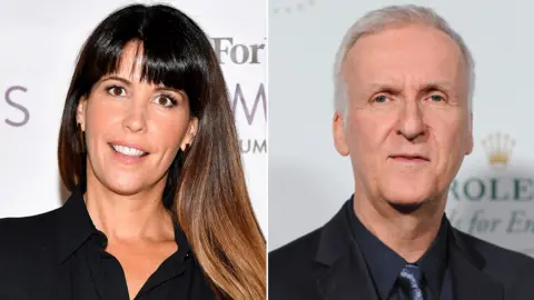 Getty Images Patty Jenkins, James Cameron